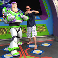 Dr. Rex with Buzz Lightyear